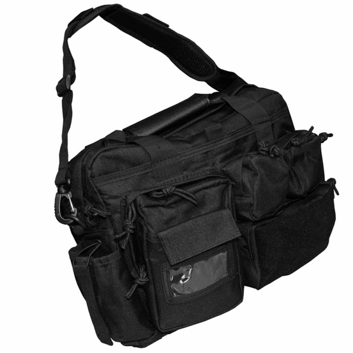 MFH Einsatztasche schwarz mit Schultergurt